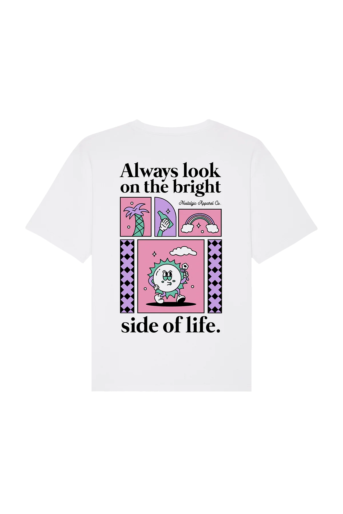 Always look on the bright side of life | White Tee