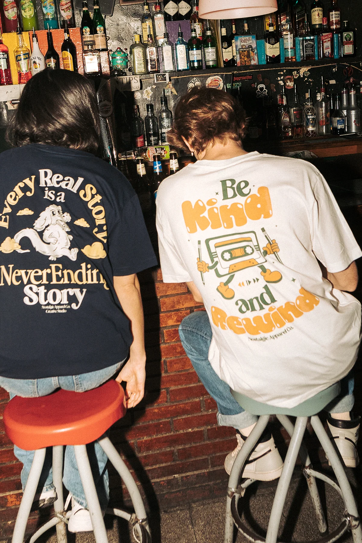 Be Kind and Rewind | OffWhite Tee - Image 4