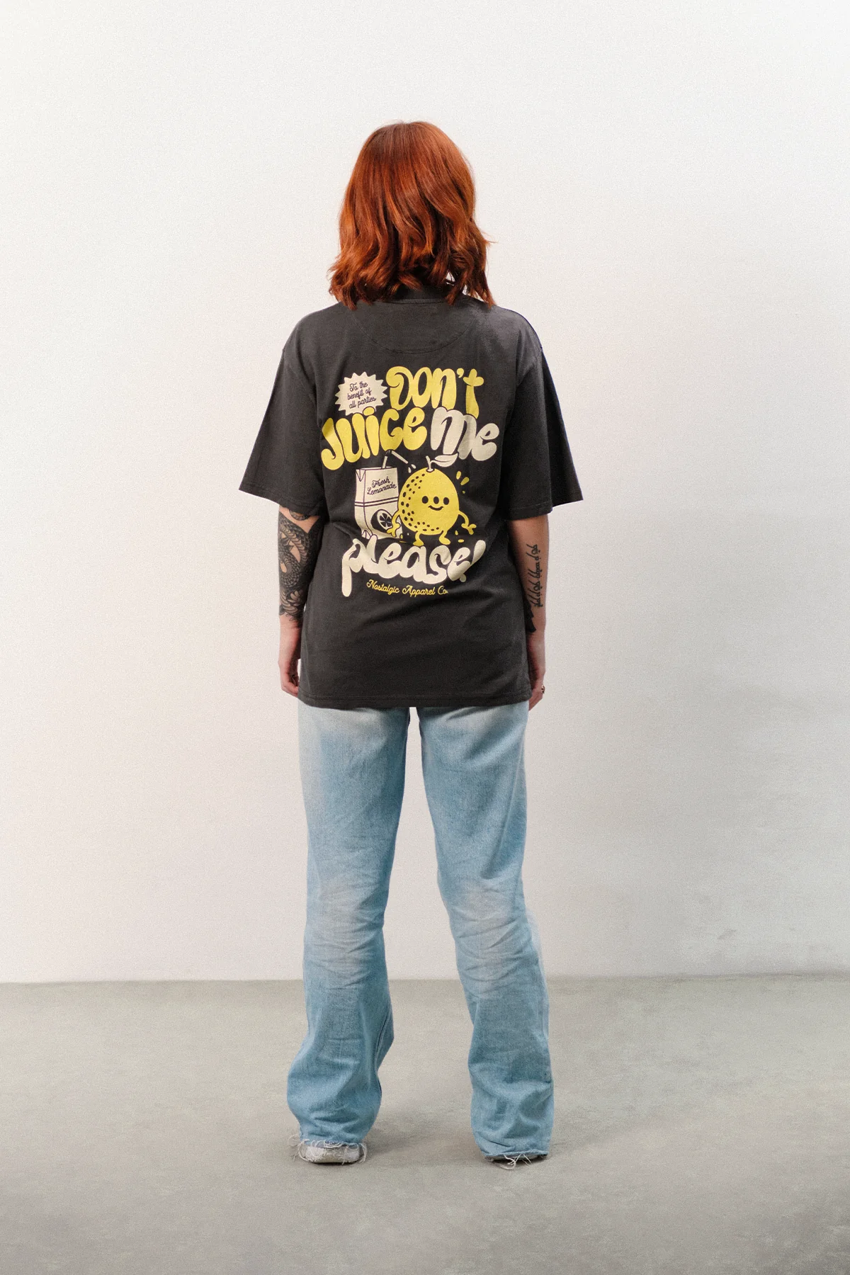 Don't juice me | Dark Grey Tee - Image 6