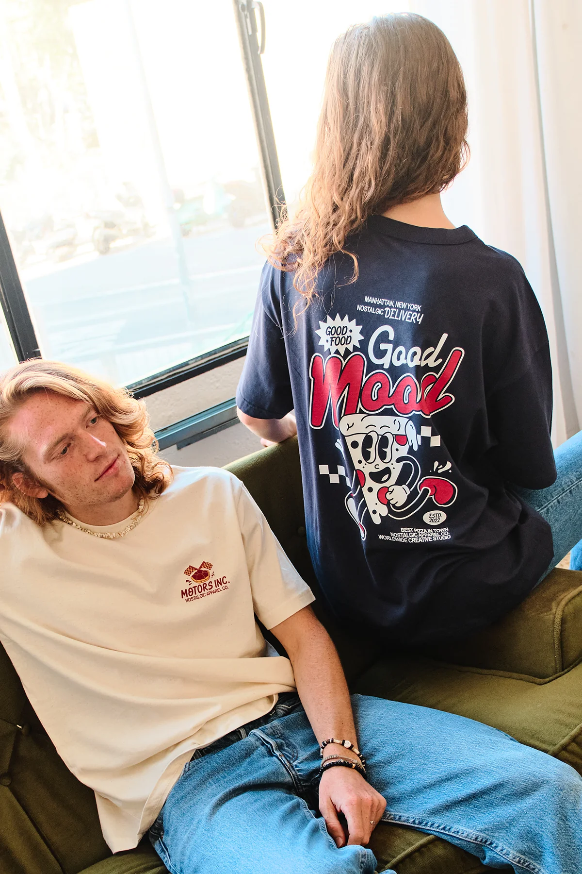 Good Mood | DarkBlue Tee - Image 2