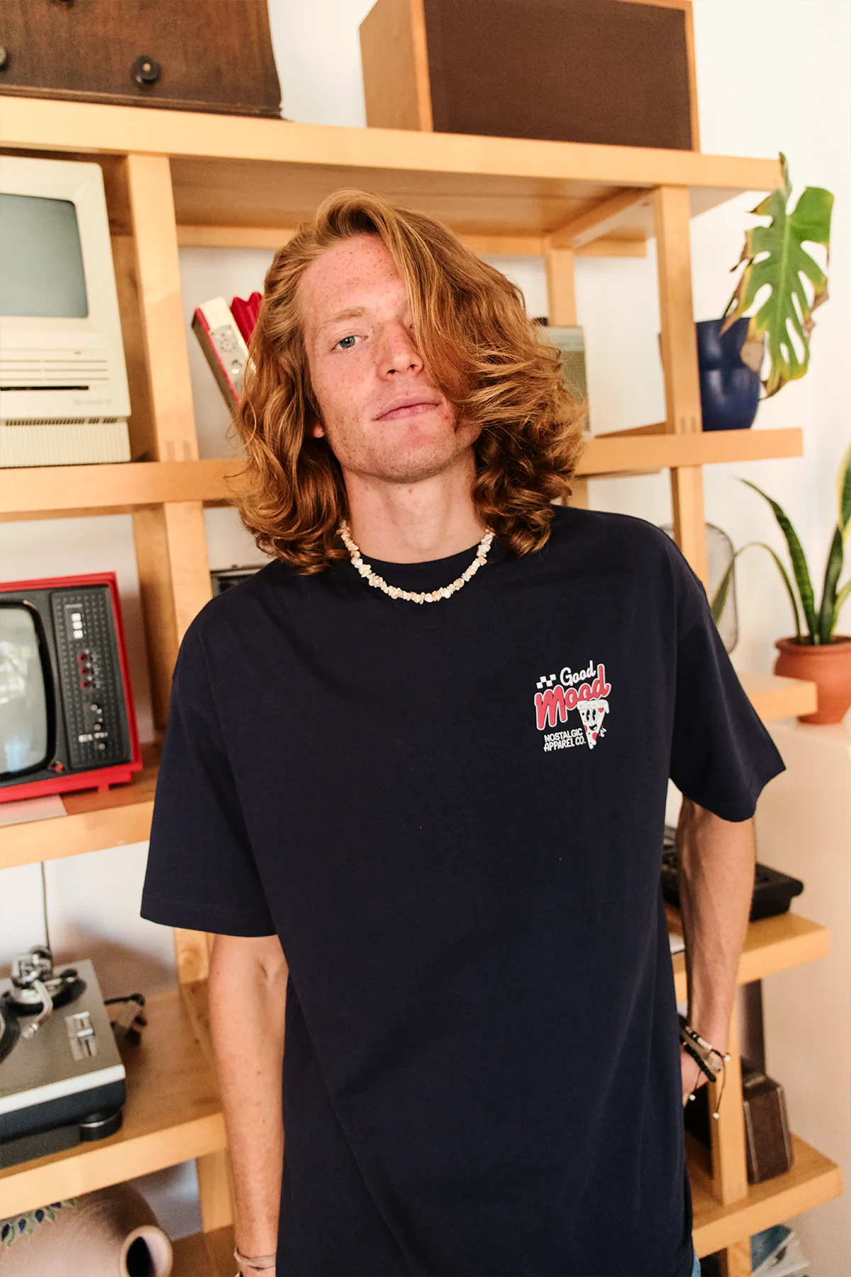 Good Mood | DarkBlue Tee - Image 5