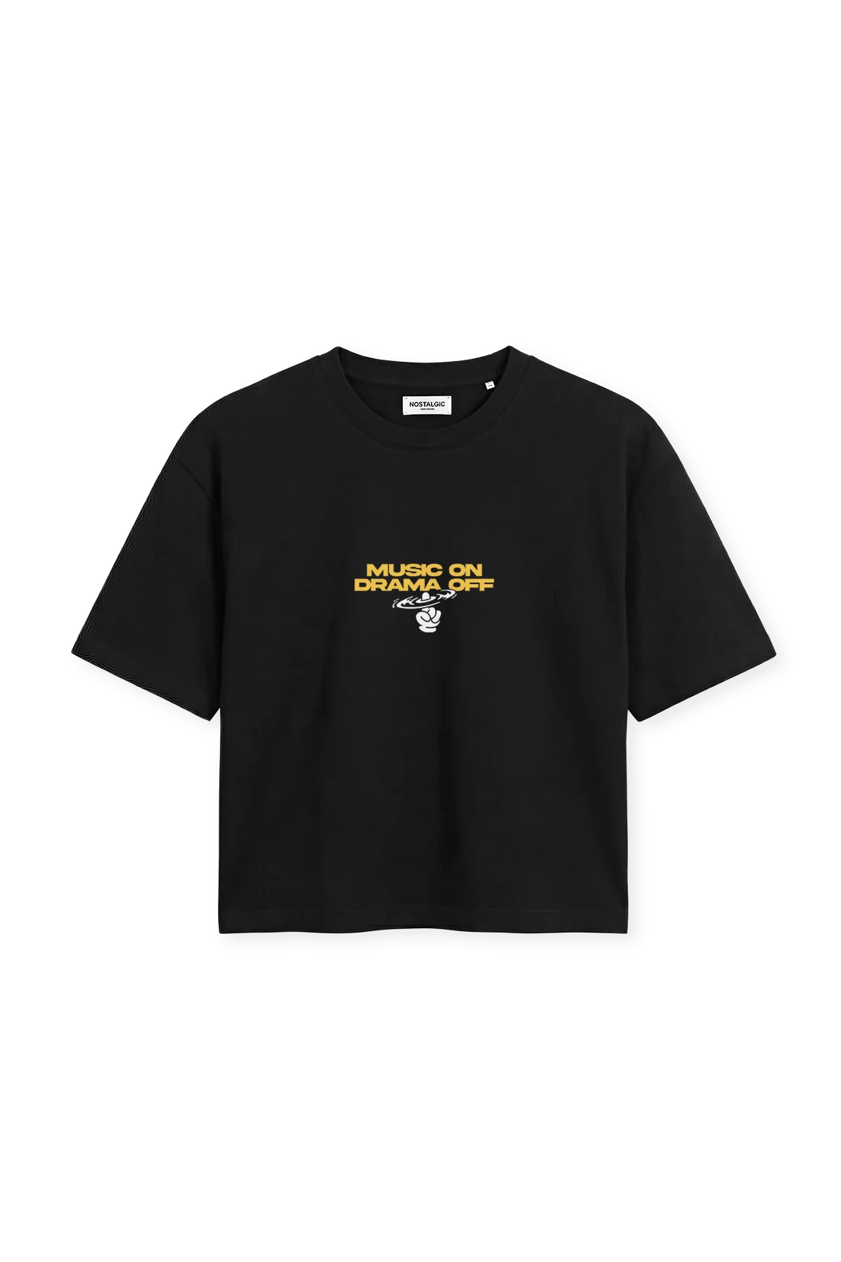 Hold the beat | Cropped Tee - Image 4