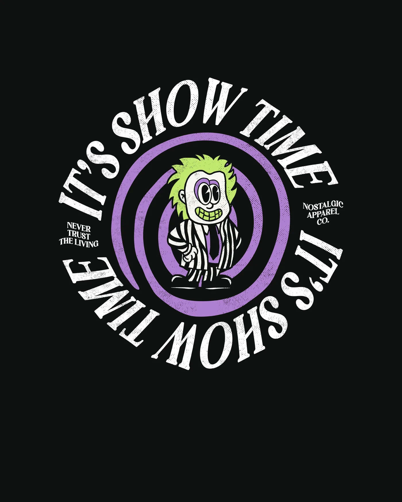 It's ShowTime | Black Tee - Image 3