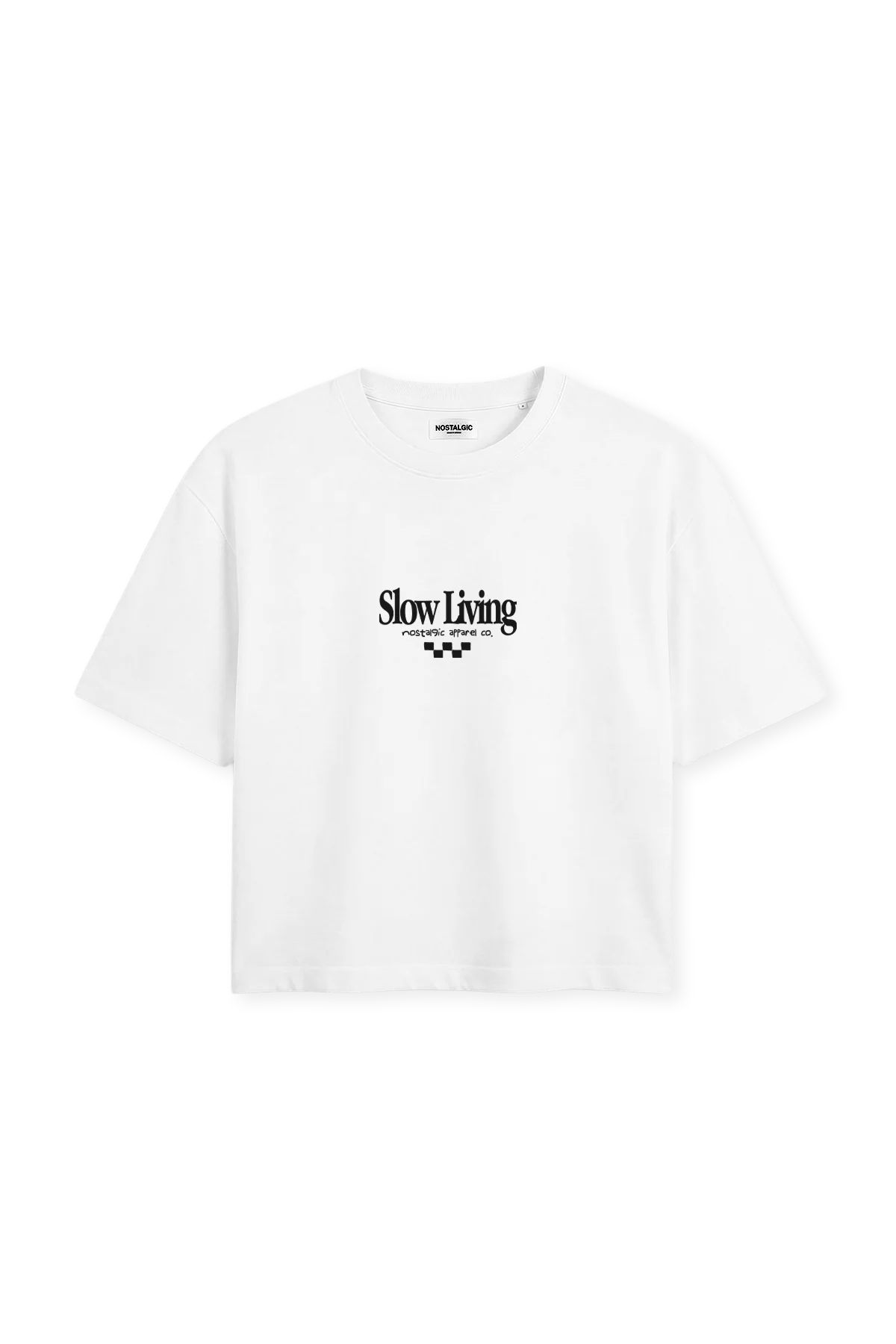 Life is not a race | Cropped Tee - Image 4