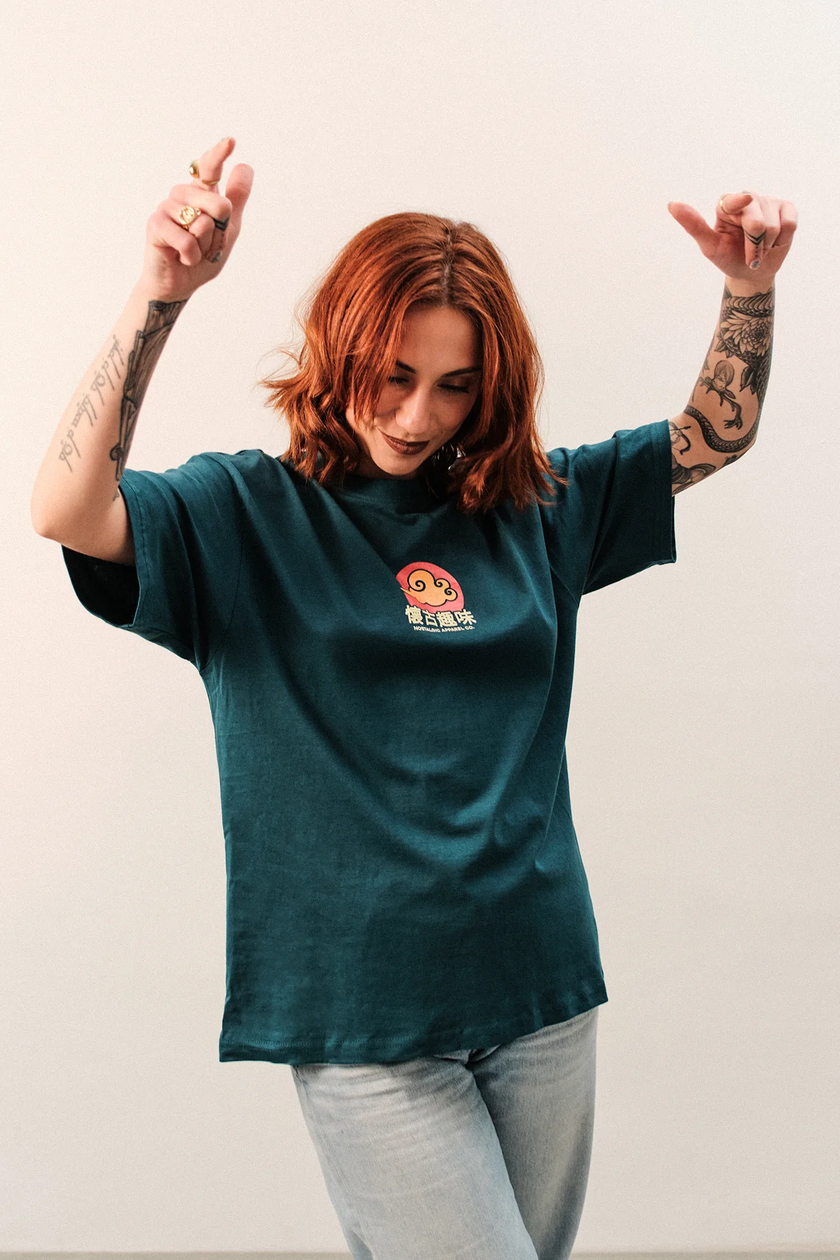 Never leave me | Green Tee - Image 8