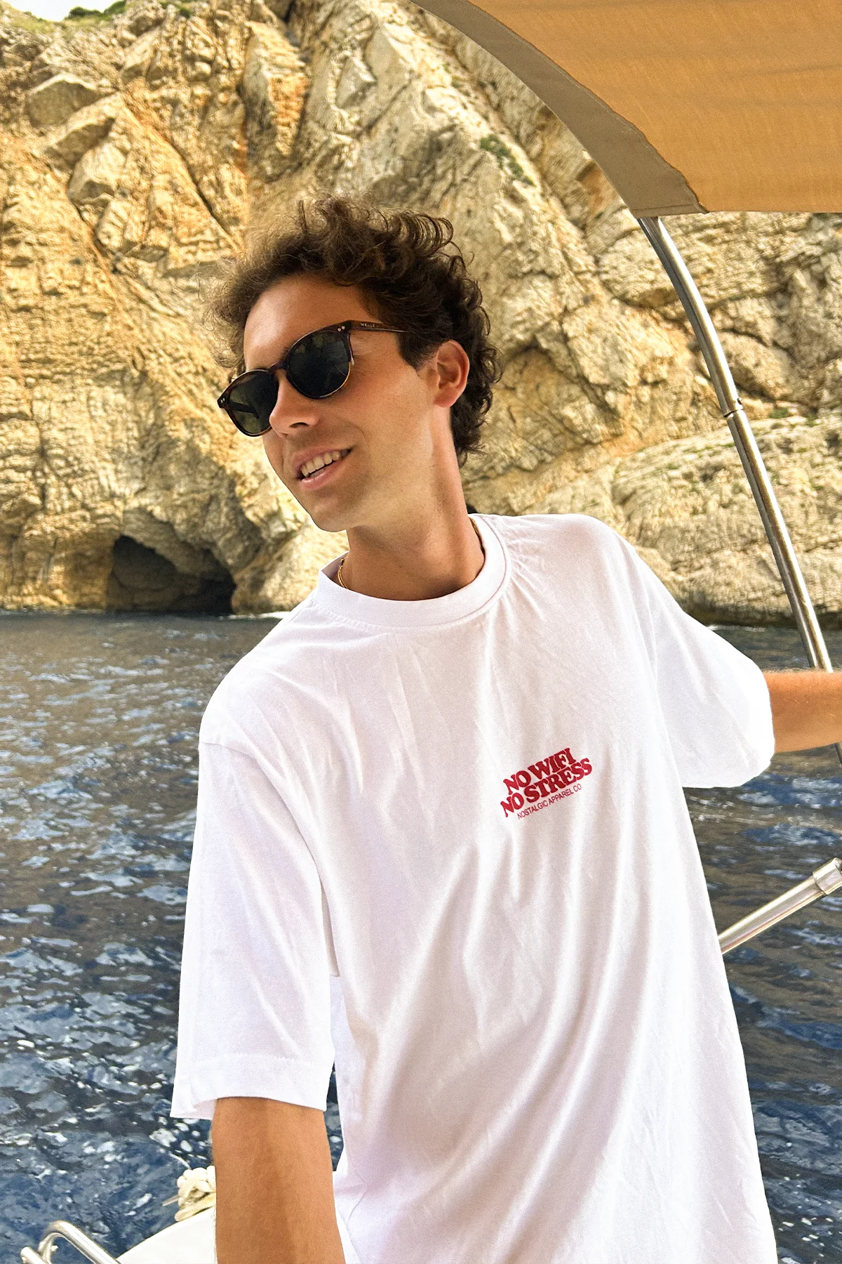 No Wifi, No Stress | Tee - Image 5