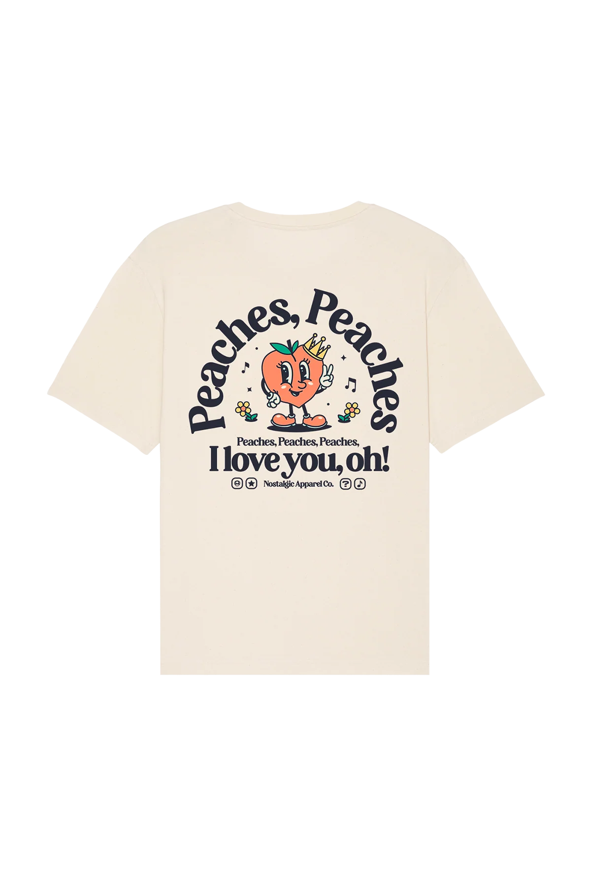 Peaches, Peaches, Peaches... | Natural Tee