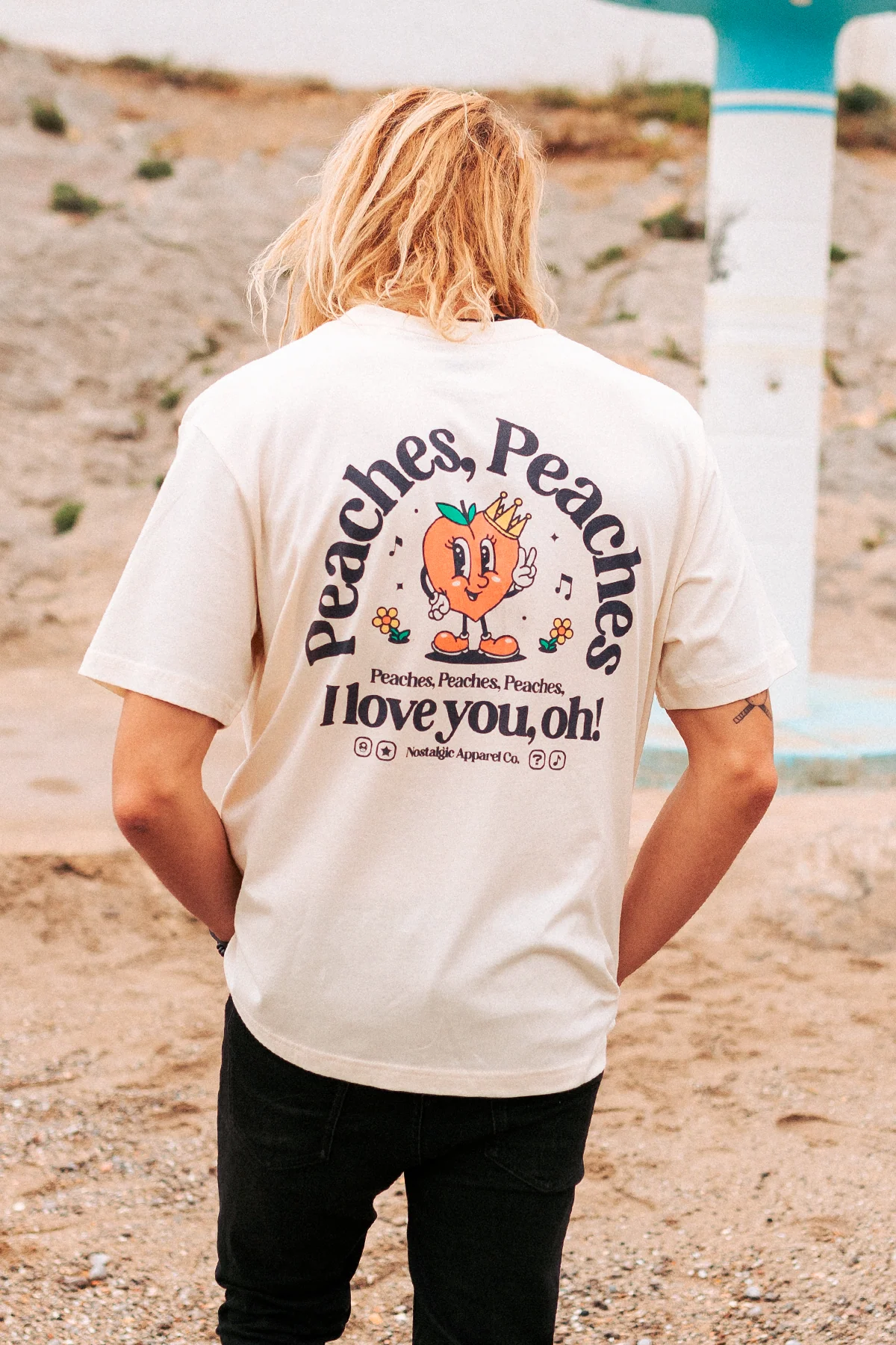 Peaches, Peaches, Peaches... | Natural Tee - Image 4