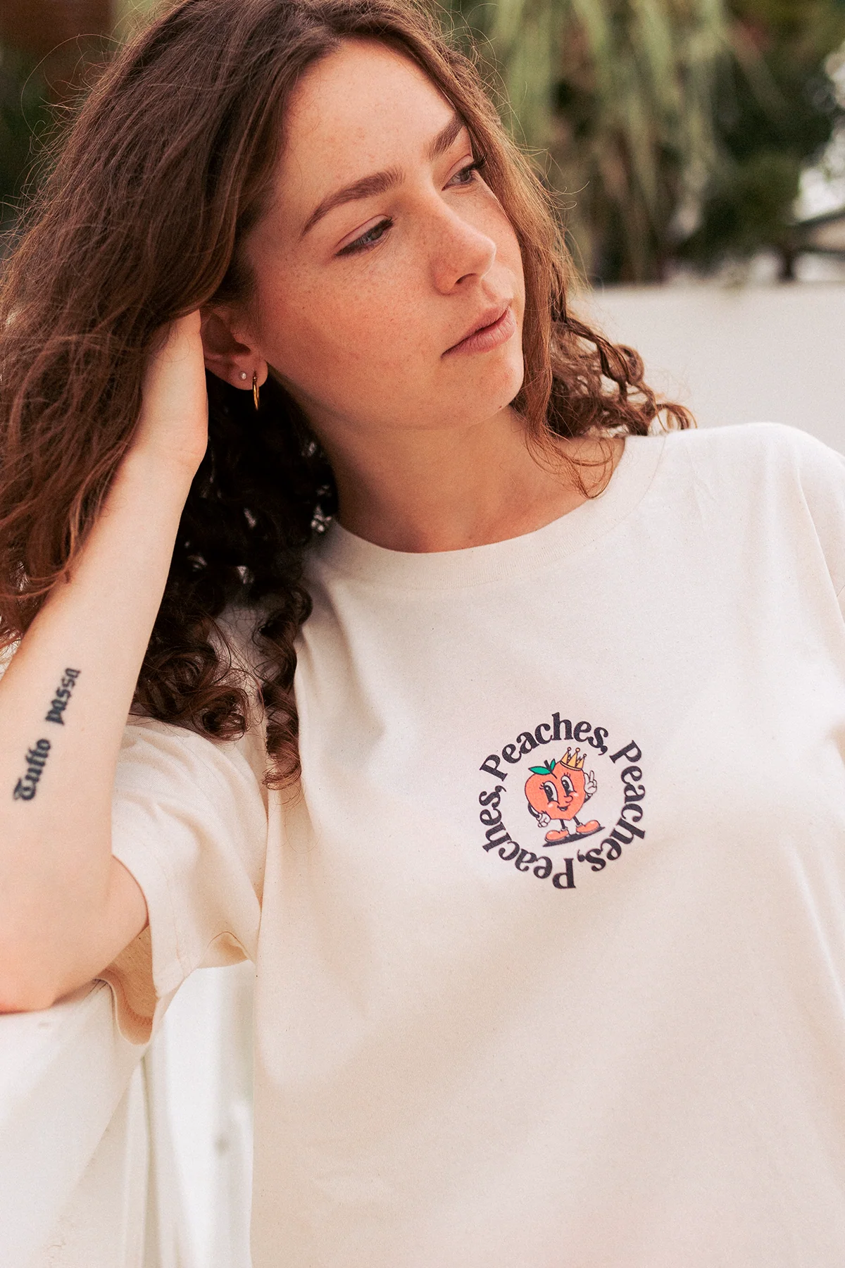 Peaches, Peaches, Peaches... | Natural Tee - Image 6