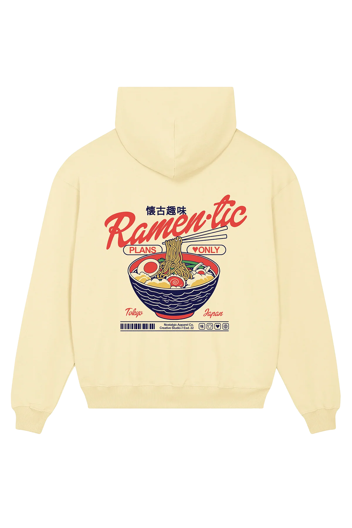 Ramen-tic plans only | Oversized Hoodie