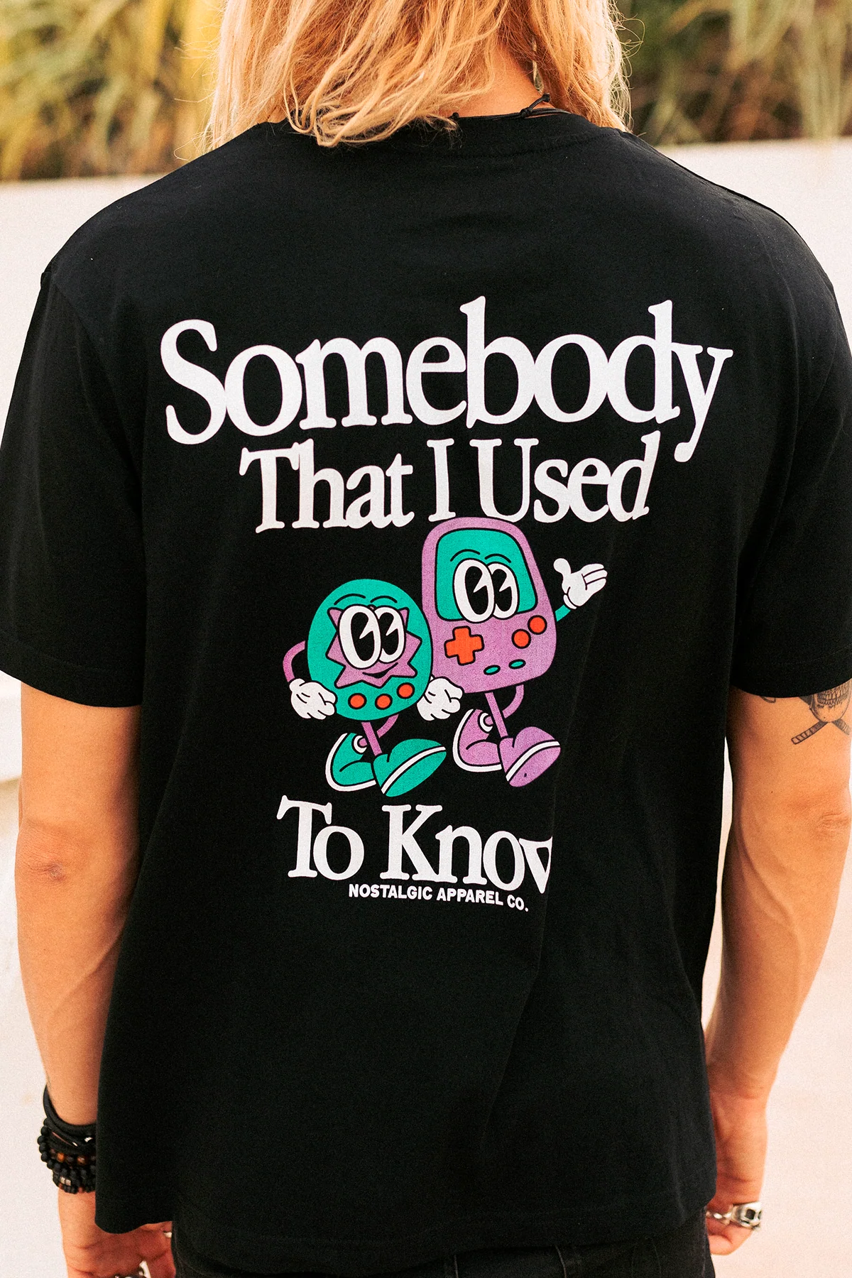 Somebody That I Used to Know | Black Tee - Image 4