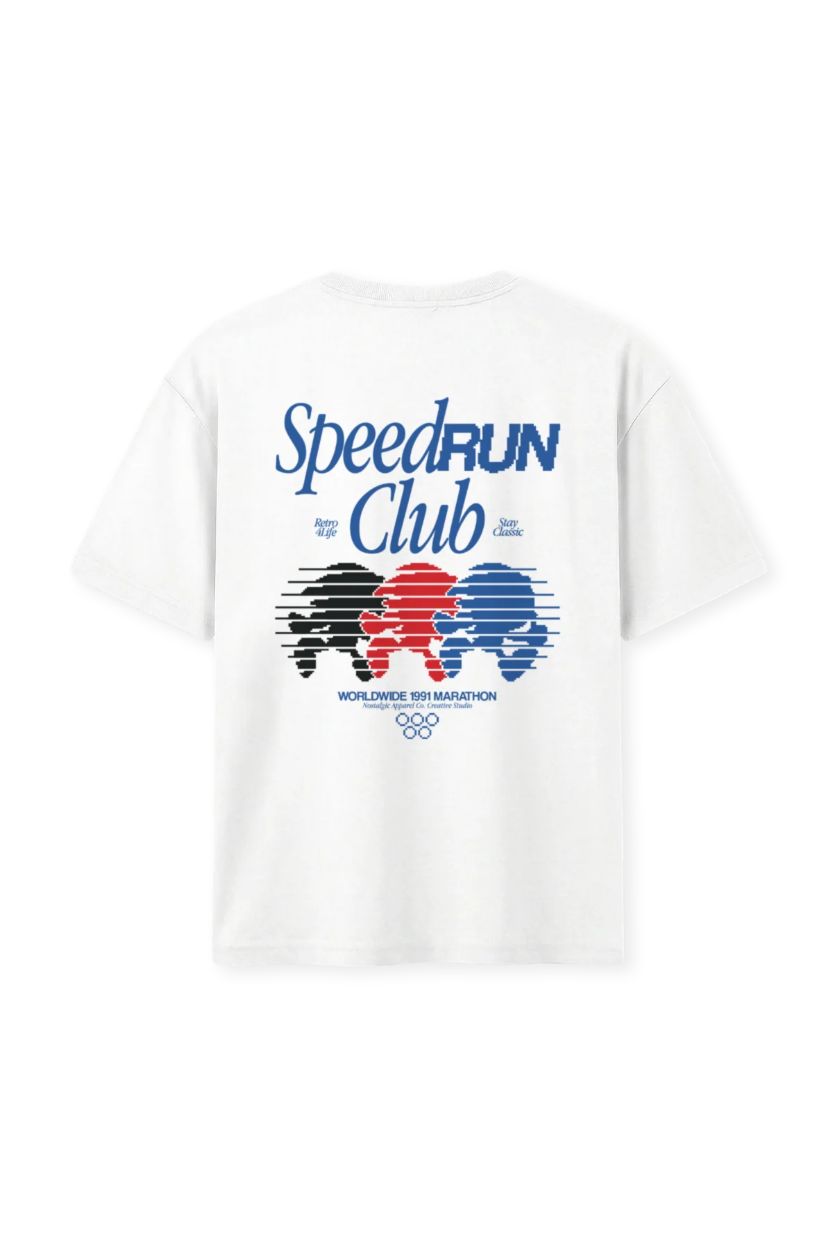 Speed Run Club | White Tee