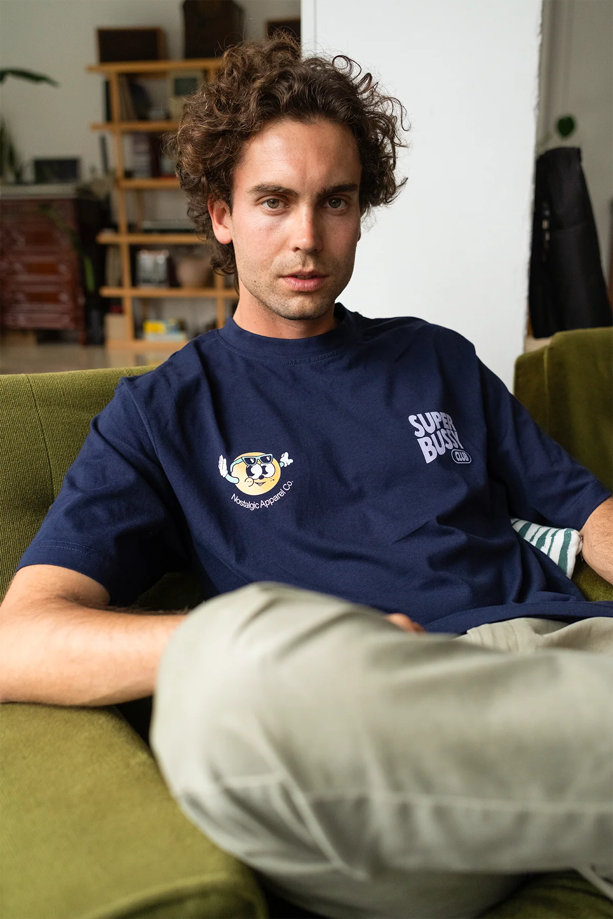 Super Bussy Club | DarkBlue Tee - Image 2