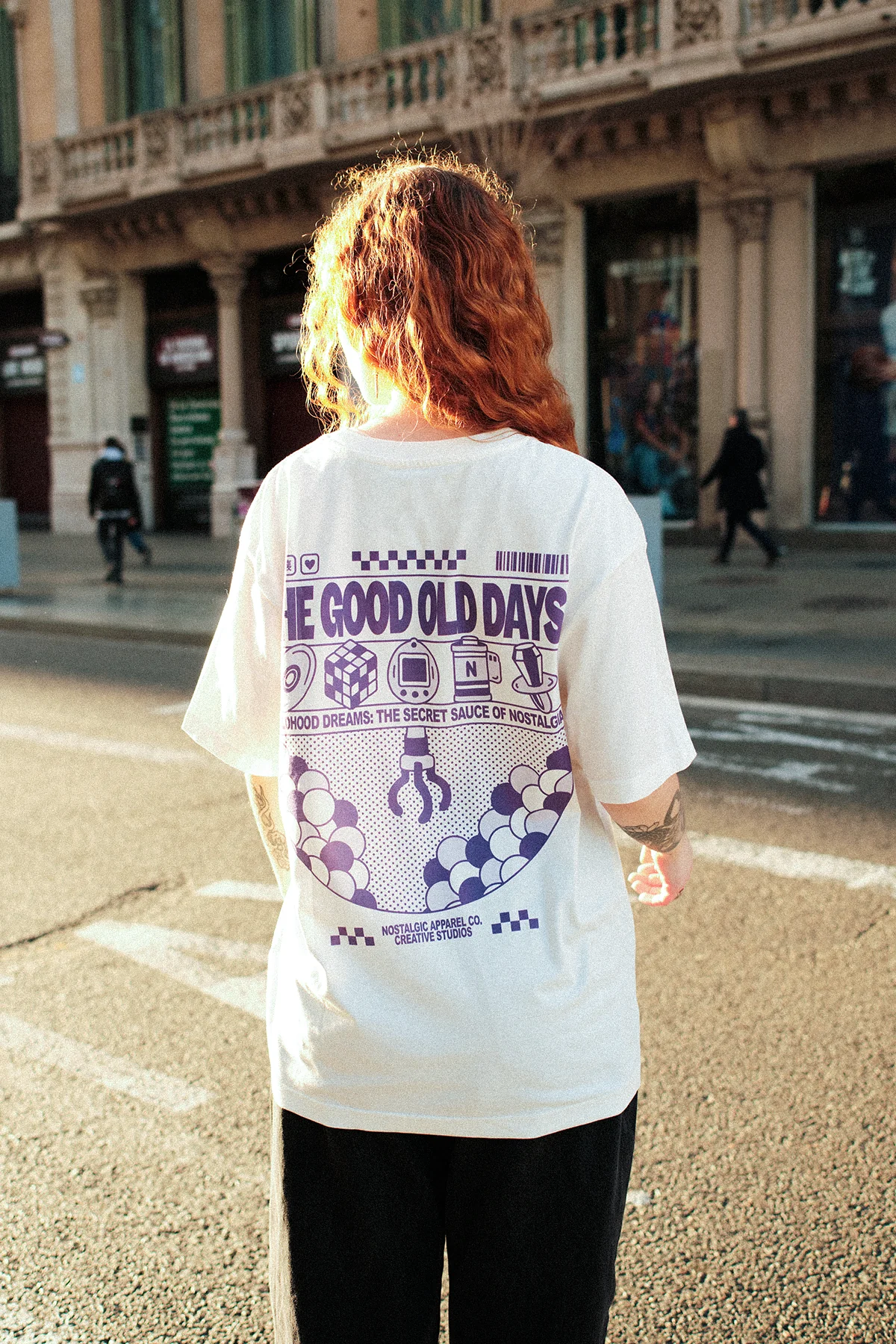 The good old days | OffWhite Tee - Image 4