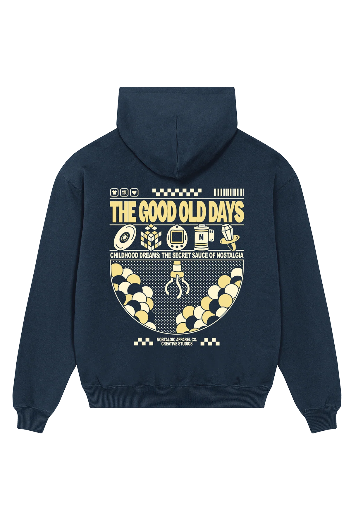 The good old days | Oversized Hoodie