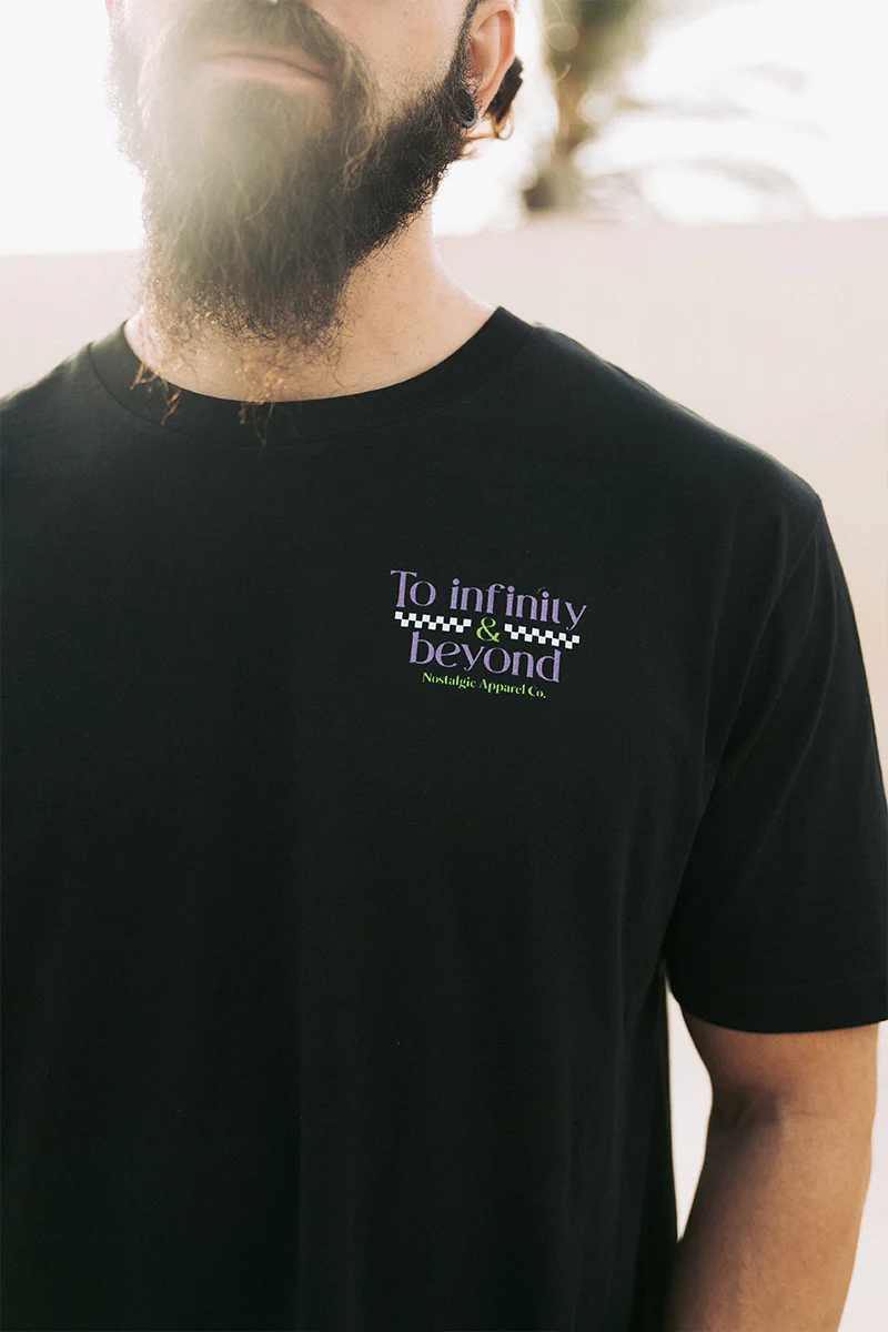 To Infinity & Beyond | Black Tee - Image 6