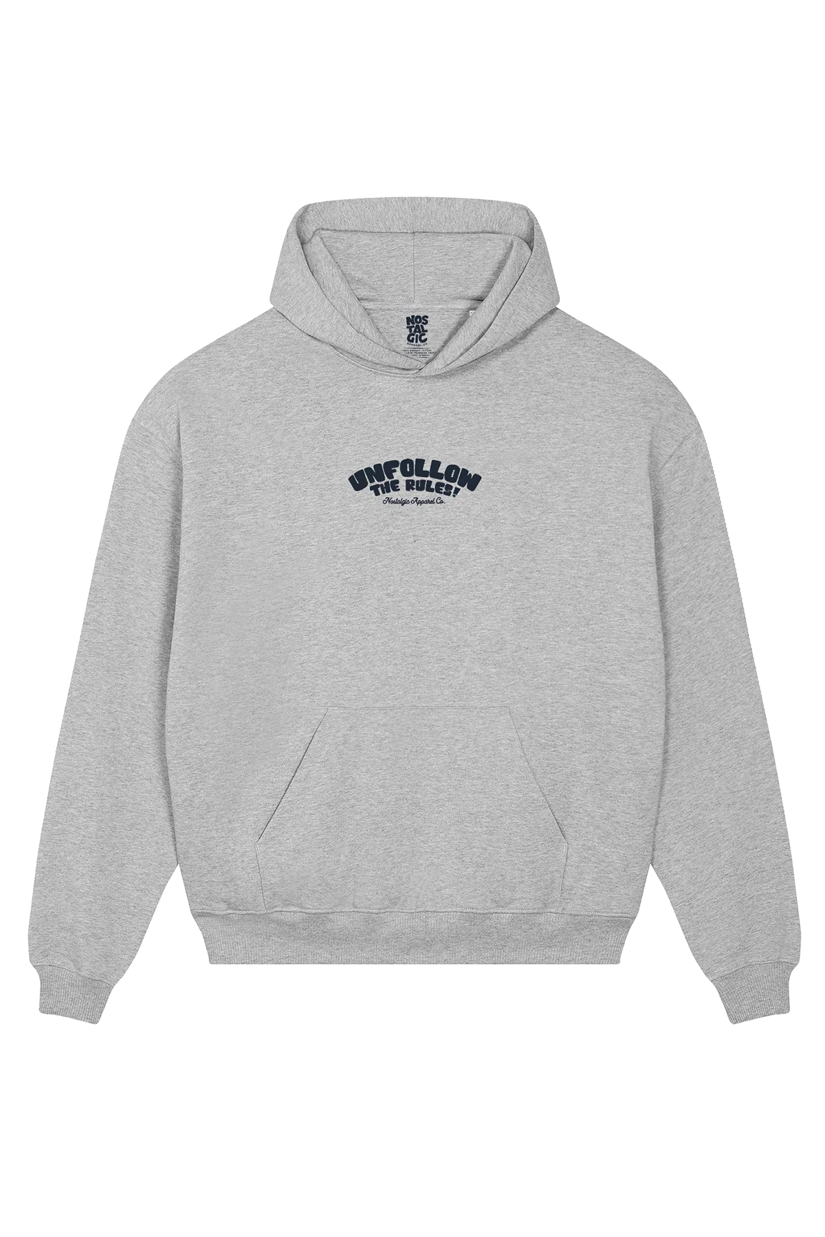 Unfollow the rules | Oversized Hoodie - Image 2