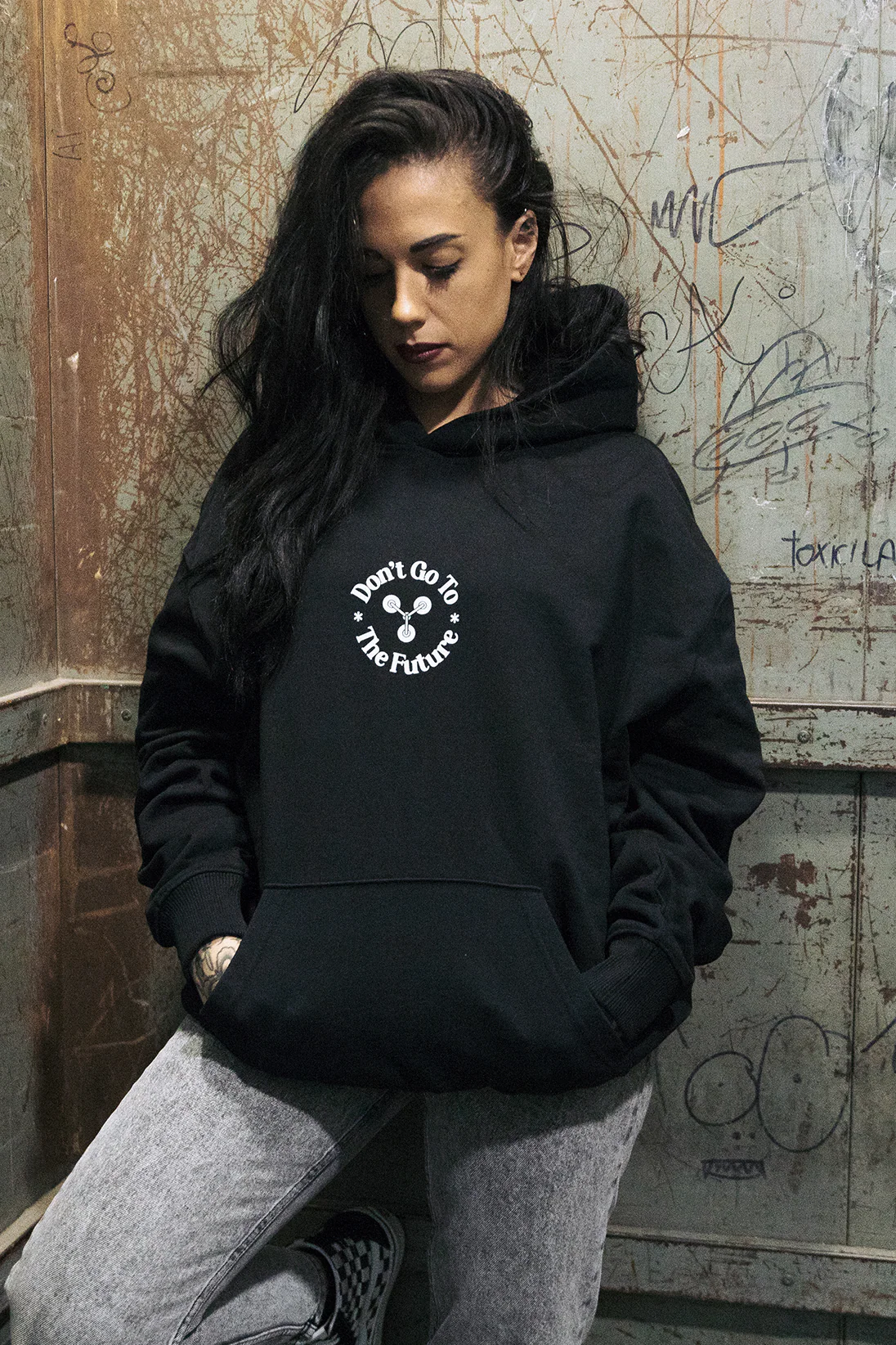 Whatever Happens | Oversized Hoodie - Image 3